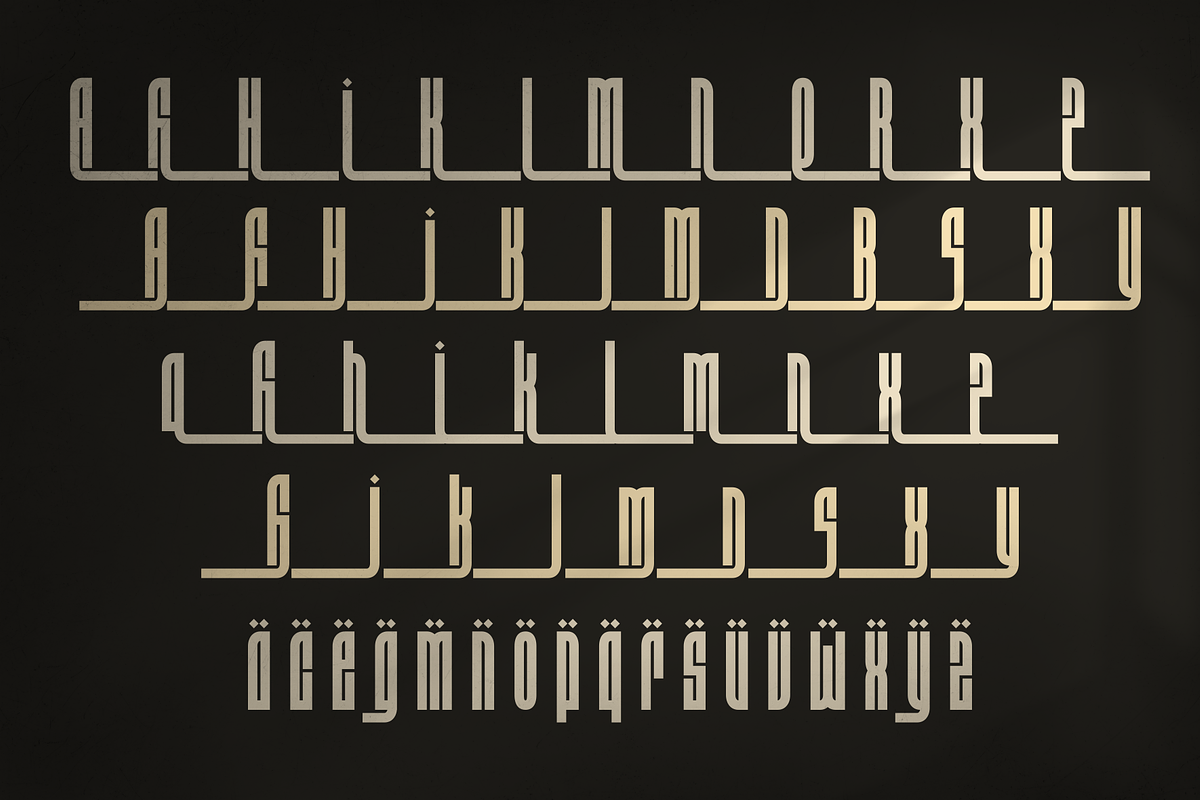 Walladinalkhafin - Arabic Kufi, a Handwritten Font by MaikoHatta (Photo 7 of 8)