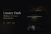 Webinar & Course PowerPoint Template, a Presentation Template by Deck Atelier (Thumbnail 1 of 13)