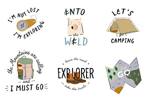 Travel & Camping Clipart And Quotes