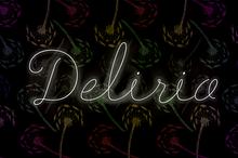 BLACK FRIDAY Delirio Font Family