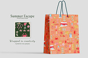 Summer Escape Prints & Patterns, a Pattern Graphic by GND ART STUDIO (Thumbnail 6 of 8)