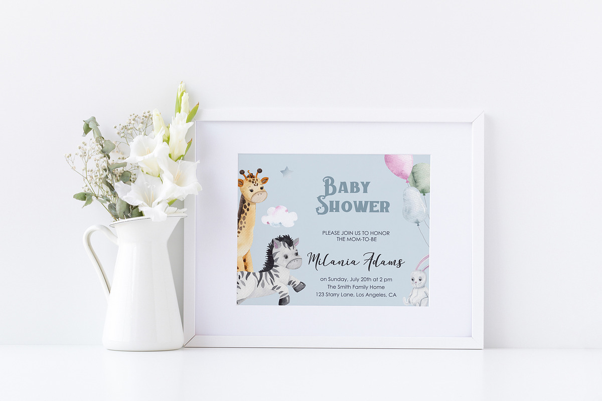 Watercolor Baby Toys & Alphabet, an Object Graphic by Ana-Sakuta (Photo 10 of 21)