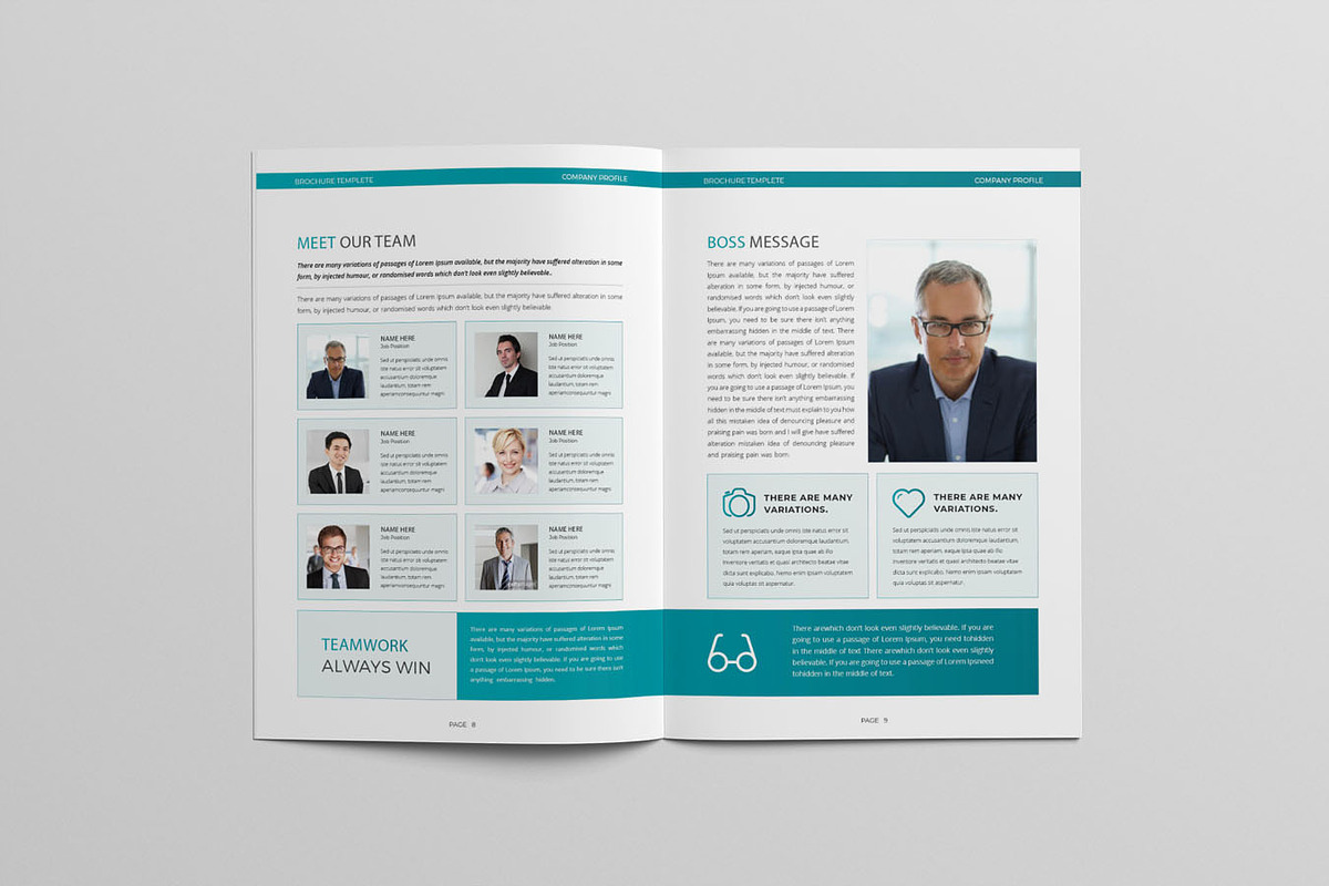Company Business Brochure, a Brochure Template by Taiffco (Photo 3 of 8)