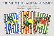 Mediterranean Summer Posters, a Poster Template by FineArt (Thumbnail 1 of 9)