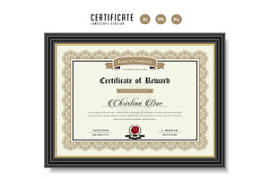 099. Modern Certificate Template