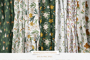White Beige Boho Christmas, a Decorative Illustration by Cozy pattern shop (Thumbnail 6 of 12)