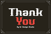 Gothic Mightier - Metal Font, a Blackletter Font by QR Design Studio (Thumbnail 6 of 6)