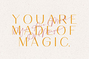 Amolina Boutique Font Duo, a Script Font by Letter Fresh (Thumbnail 3 of 7)