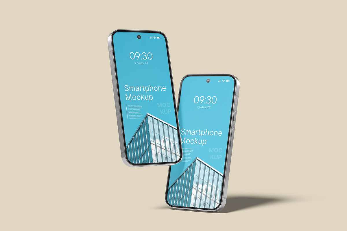 Smartphone Mockup, a Device Mockup by Amigos__46 (Photo 4 of 6)