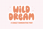 Wild Dream | Bubbly Handwritten Font, a Font by KA Designs (Thumbnail 1 of 12)