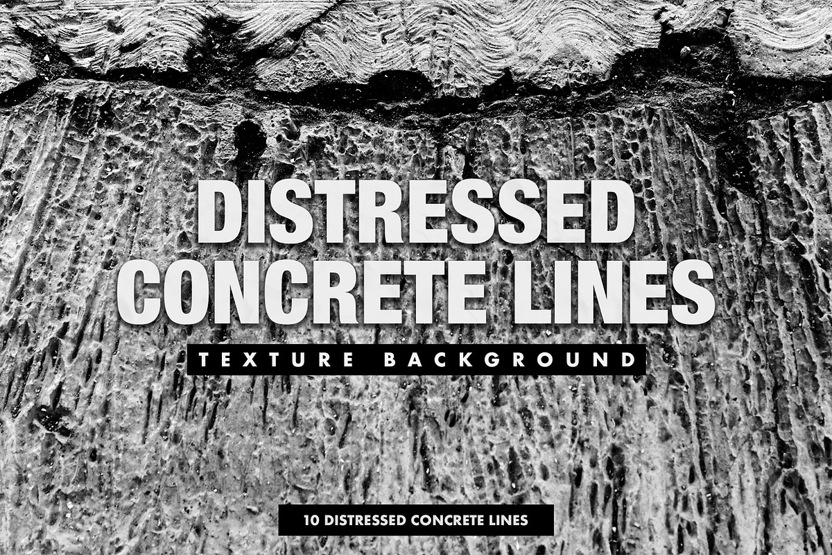 Distressed Concrete Lines, a Texture Graphic by Pitchlook.Studio (Photo 1 of 3)