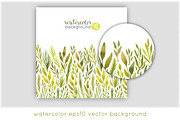Watercolor herbs seamless pattern, a Pattern Graphic by IreneArt illustrations (Thumbnail 5 of 5)