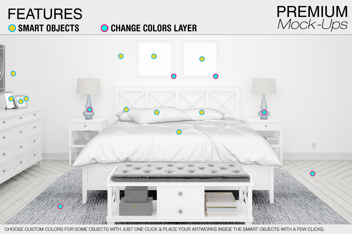 Bedding Mockups, a Product Mockup by mock-ups (Photo 5 of 12)