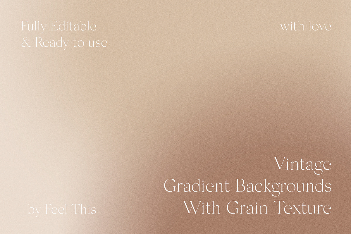 Vintage Retro Gradient Textures PS, an Object Graphic by Feel This