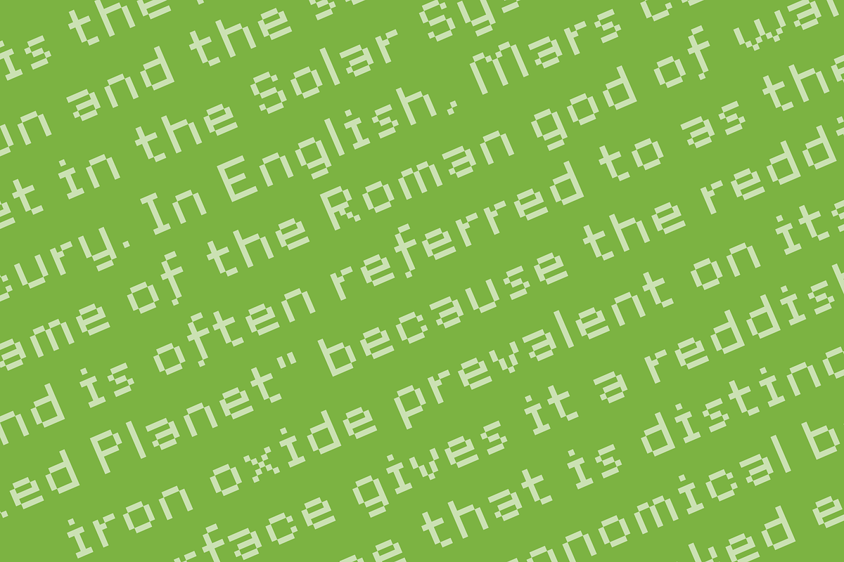 Pixora - Versatile Pixel Typeface, a Sans Serif Font by alpercakici (Photo 4 of 10)