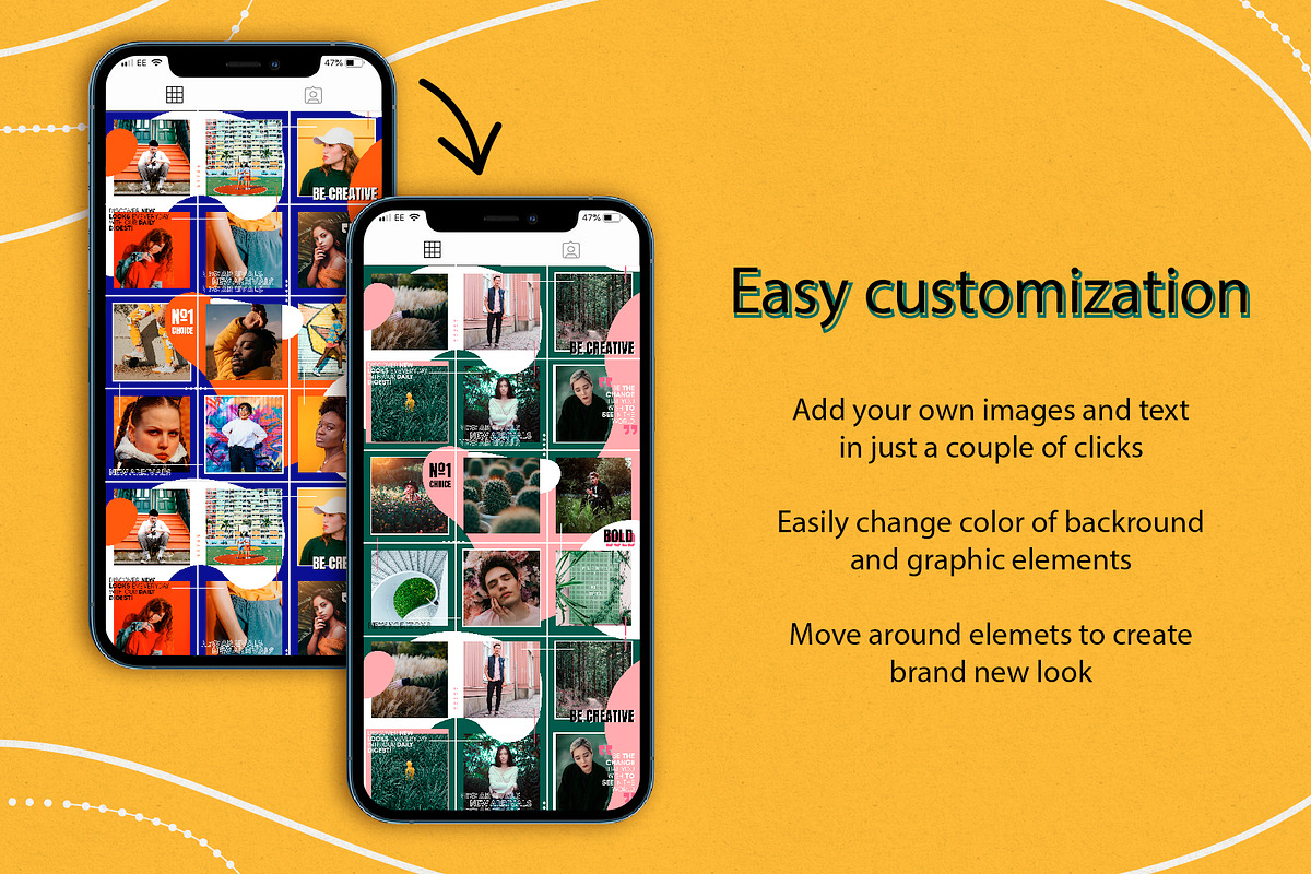Puzzle Instagram Templates, a Social Media Template by Nassiie (Photo 4 of 8)