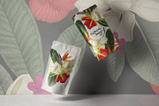 Tropical flowers. VECTOR, a Pattern Graphic by ollalya (Thumbnail 7 of 8)