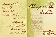 Olive Stories - Nostalgic Ink Script, a Script Font by Setara Langit CreativeStd (Thumbnail 11 of 14)