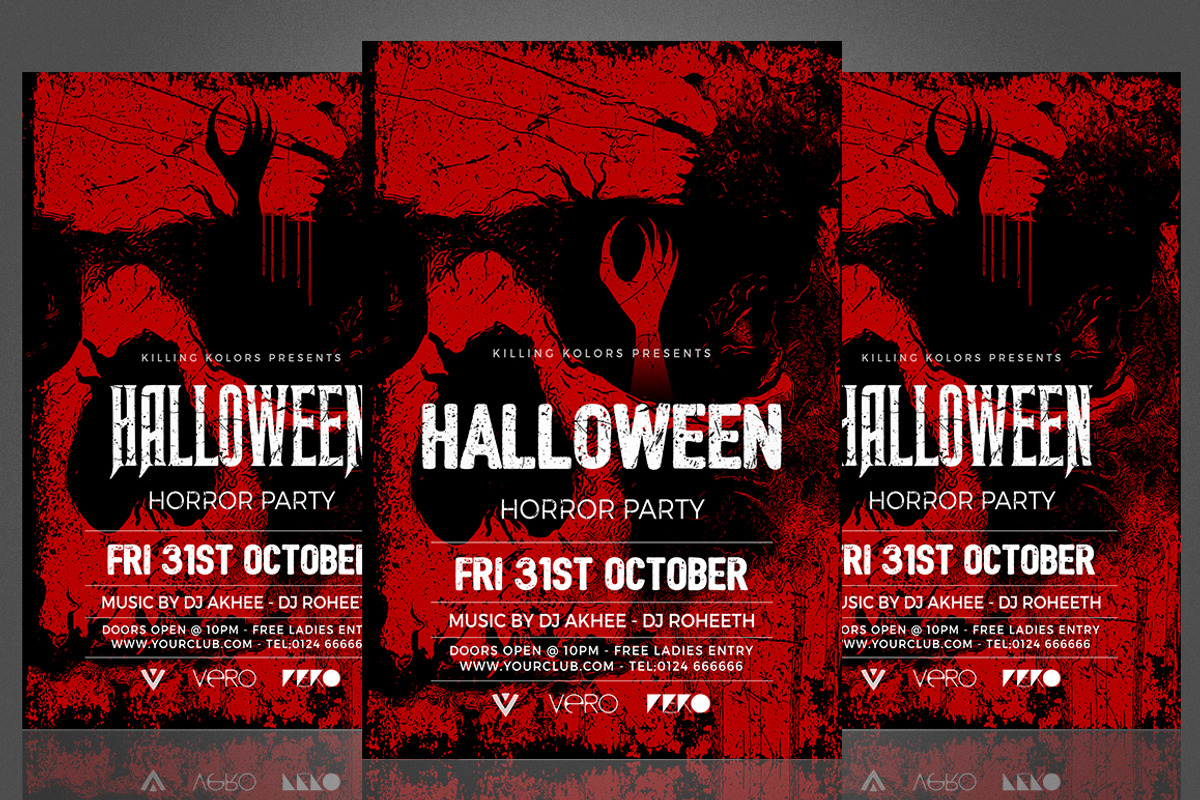 Halloween Flyer, a Flyer Template by Flyerkart (Photo 1 of 3)