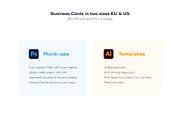 Business Card Logo Template Bundle, a Product Mockup by FoundImages (Thumbnail 2 of 163)