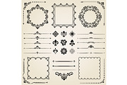 Vintage Set of Elements, a Texture Graphic by FineArtStudio (Thumbnail 1 of 3)