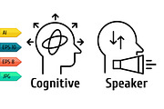 Pictogram icons set of human brain., an Outline Icon by julia_musdotter (Thumbnail 9 of 10)