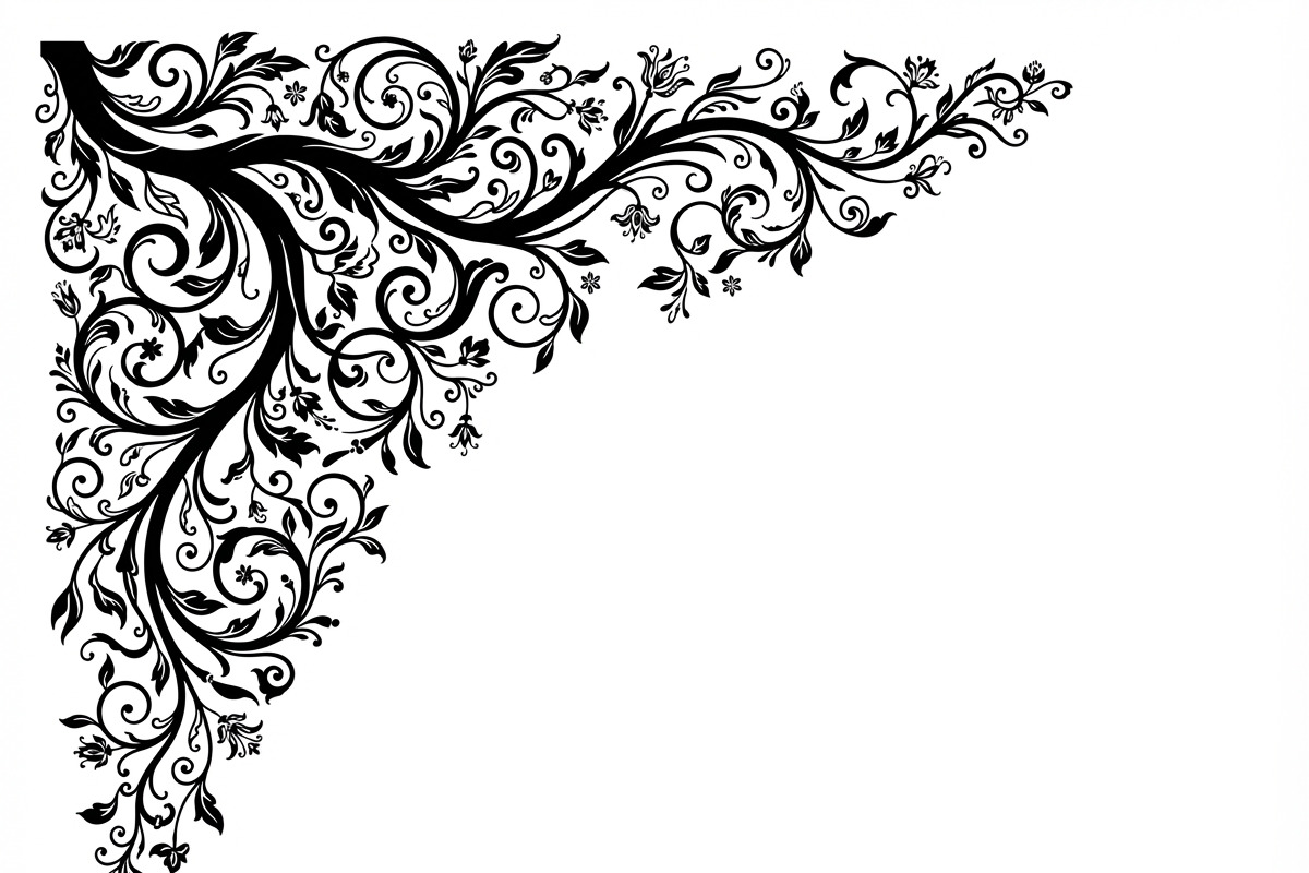 50 Tree Branch Corner Silhouette, a Decorative Illustration by Amazin_art (Photo 23 of 25)