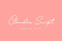 Claudine Script
