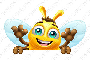 Honey Bumble Bee Cartoon Bumblebee, an Animal Illustration by Christos Georghiou