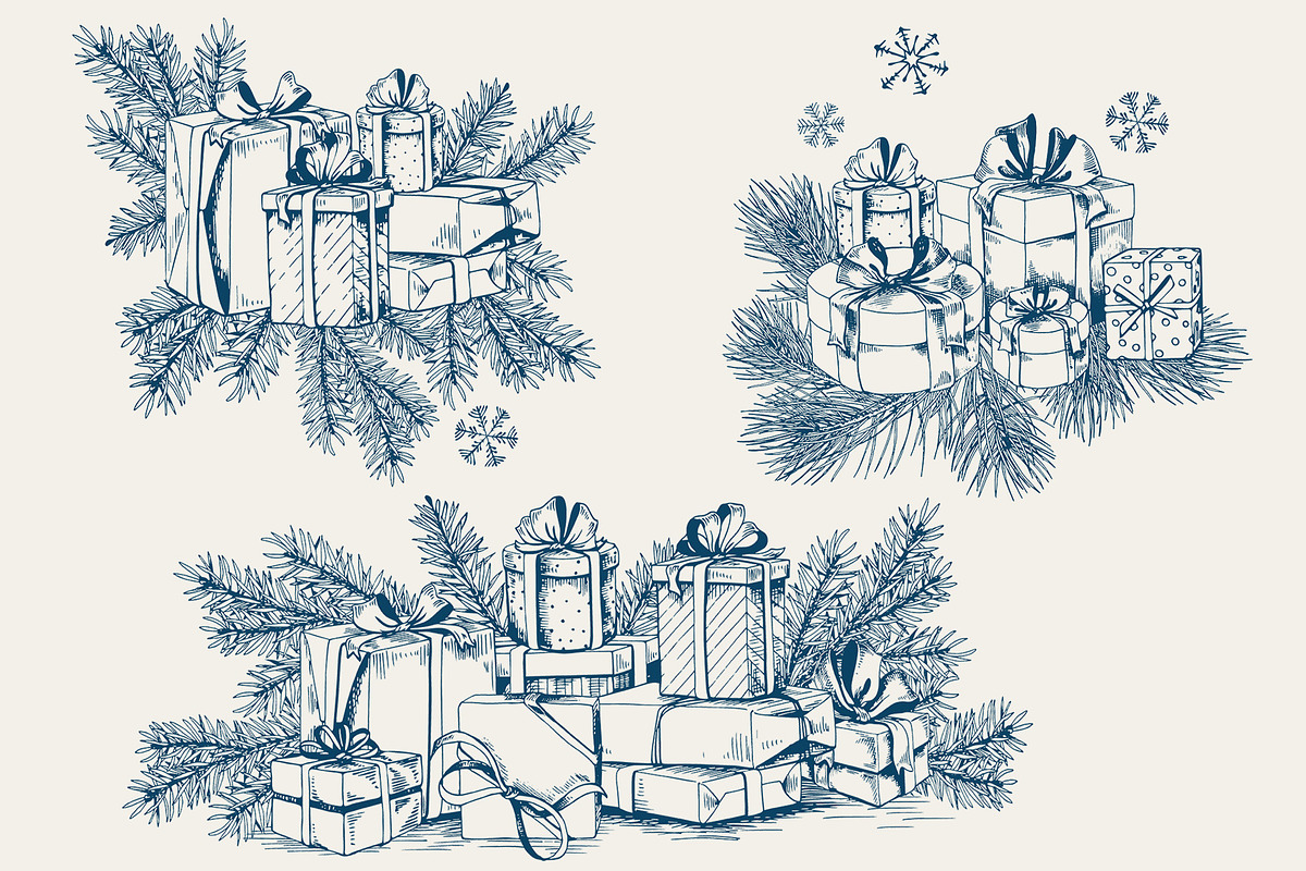 Stacks of Gift Boxes, an Object Graphic by Jeanna Draw (Photo 5 of 11)