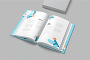 A4-A5 Hardcover Book Mockups, an Advertising Mockup by megostudi0 (Thumbnail 6 of 7)