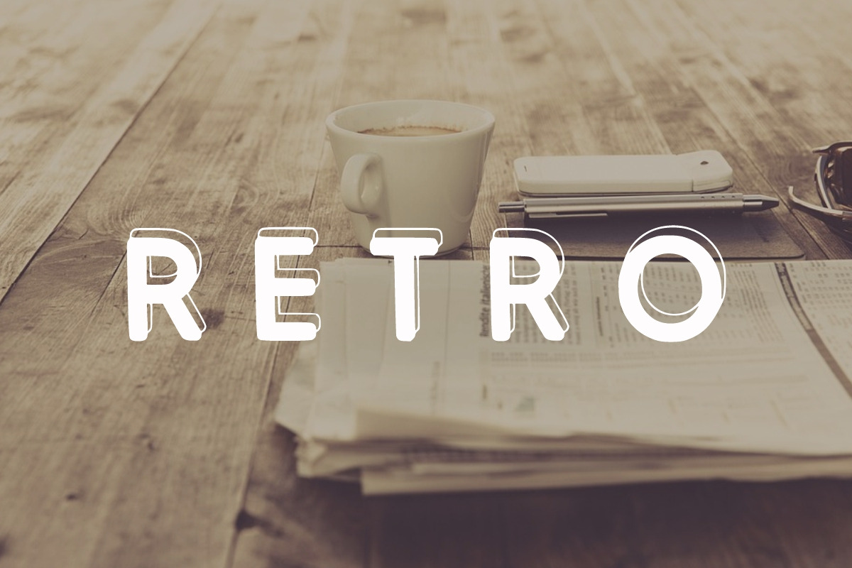 Boston - Display Vintage Font, a Sans Serif Font by Fourteen Letter (Photo 2 of 7)
