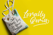 Lonally Qoma, a Script Font by alit design (Thumbnail 10 of 13)