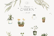 Watercolor Lemons Garden collection, a Decorative Illustration by ArtMaslyana (Thumbnail 4 of 14)