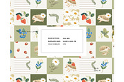 Summer Garden pattern Wildflowers, a Pattern Graphic by Milatoo (Thumbnail 2 of 3)