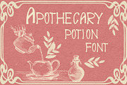 APOTHECARY POTION font, a Handwritten Font by Debby Blooms (Thumbnail 2 of 4)