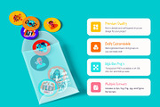 Gen Z Reaction Stickers, an Emoji Icon by Creative Stall (Thumbnail 2 of 9)