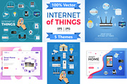 Smart Home and Internet of Things, a Technology Illustration by TAlex (Thumbnail 1 of 6)