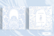 TOILE DE JOUY BLUE & BLACK, an Object Graphic by Knopazyzy (Thumbnail 4 of 19)