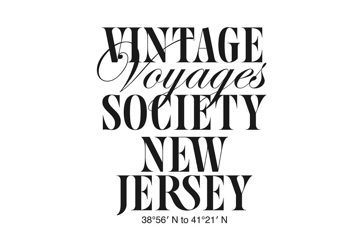 Phosery Serif Display Font, a Serif Font by Genetype (Photo 2 of 8)