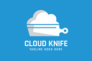 Cloud Knife Logo - Cooking Logo, a Branding & Logo Template by Creattlle (Thumbnail 3 of 4)