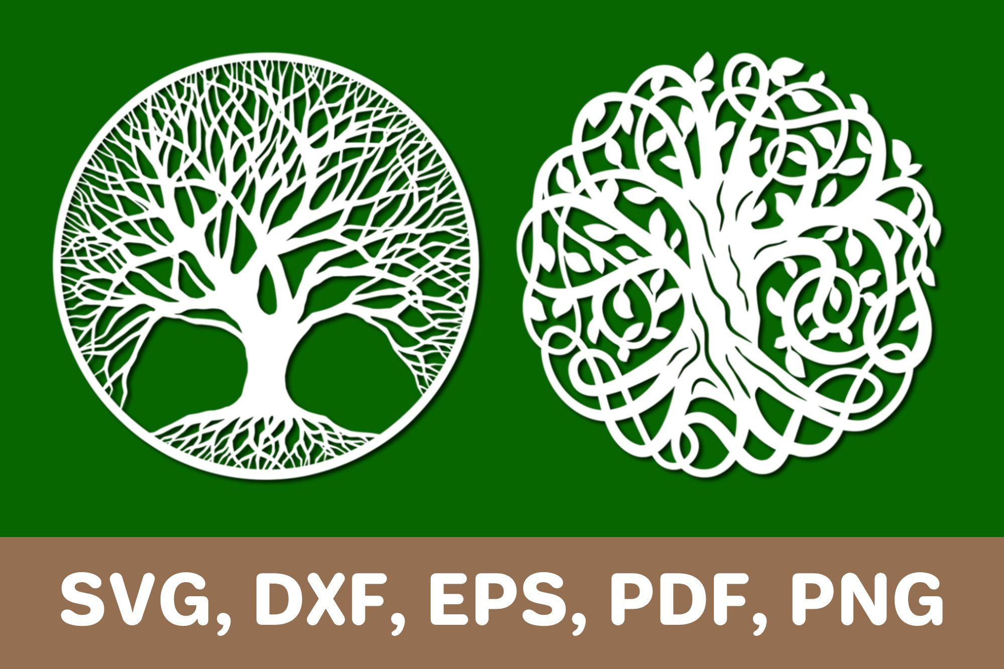 Tree of life svg cut file, yggdrasil, an Illustration by ...