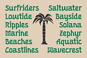 SFC Sunwave, a Serif Font by Skilline Supply Co. (Thumbnail 8 of 10)