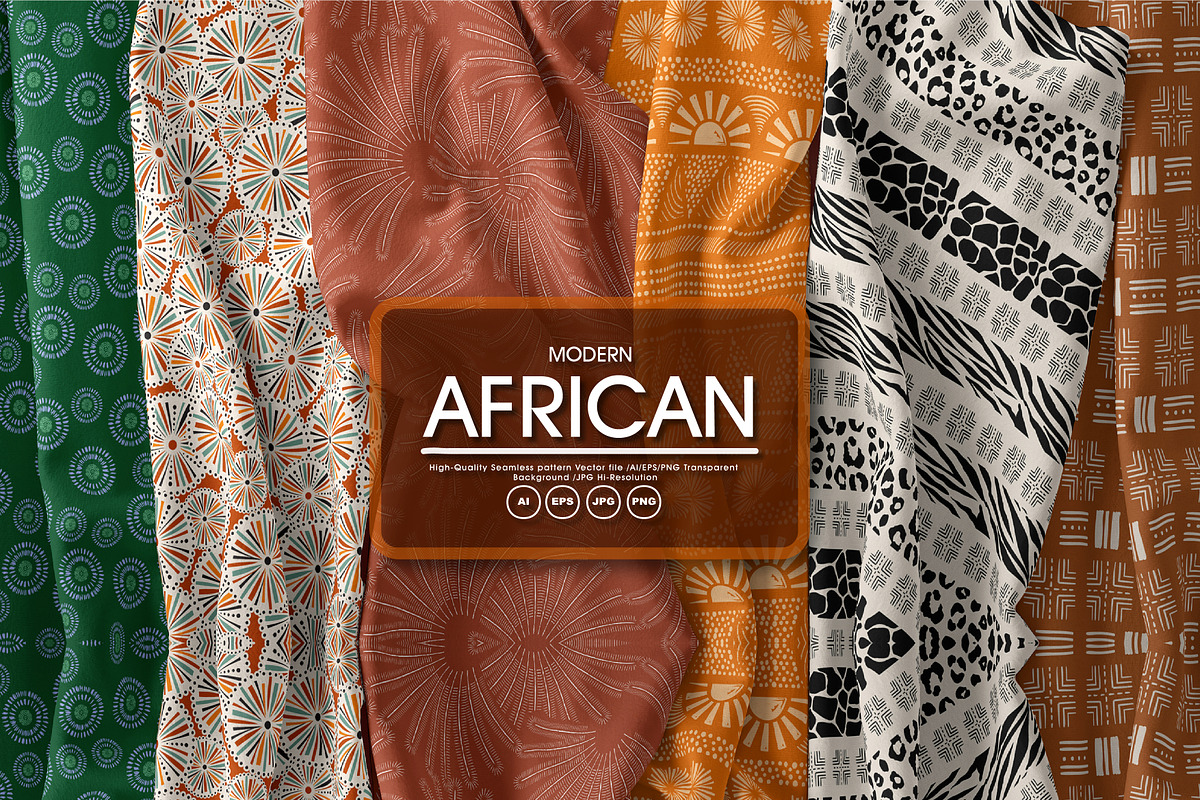 Modern African, a Pattern Graphic by MSNTY STUDIOX (Photo 1 of 21)