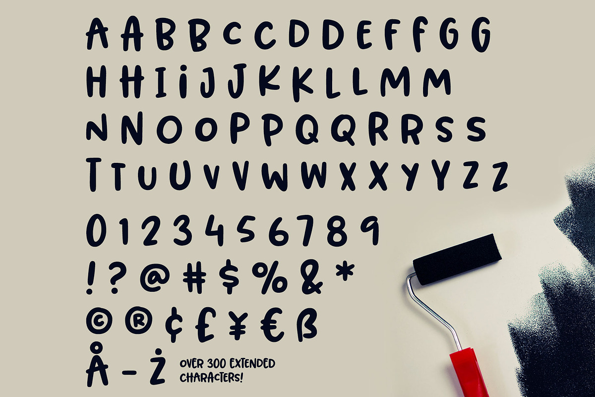 BLORP! A fun, weird little font! preview 2