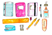 Back To School Clip Art, a Graphic by Writelovely (Thumbnail 2 of 2)