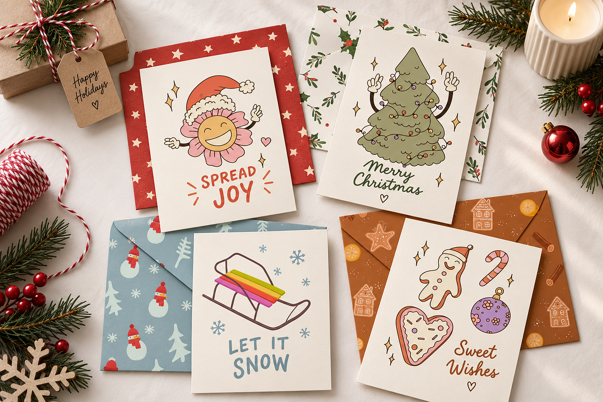 Xmas Winter Clipart | Hand Drawn, a Seasonal Illustration by Anna Studio (Photo 3 of 12)