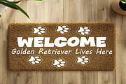 Dogs Doormat SVG PNG Bundle, a Graphic by EllaMaiyaali (Thumbnail 6 of 8)