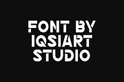 Kogpat - Sport Stencil Font, a Sans Serif Font by Iqsiart Studio (Thumbnail 5 of 8)