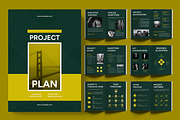 Project Plan Brochure Layout, a Brochure Template by ContestDesign (Thumbnail 1 of 3)